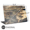 Blue Resin Wood Universal Laptop 16.6in (13.4 x 9.7in) Skin